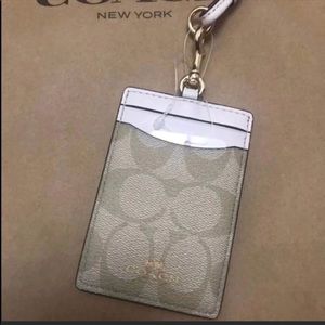 Coach ID Lanyard case
